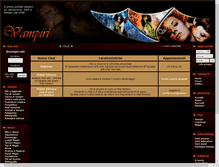 Tablet Screenshot of chat.vampiri.net